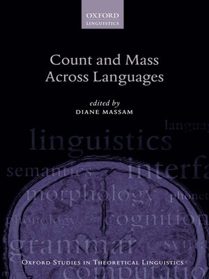cover image of Count and Mass Across Languages
